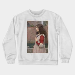 Juliet by John William Waterhouse Crewneck Sweatshirt